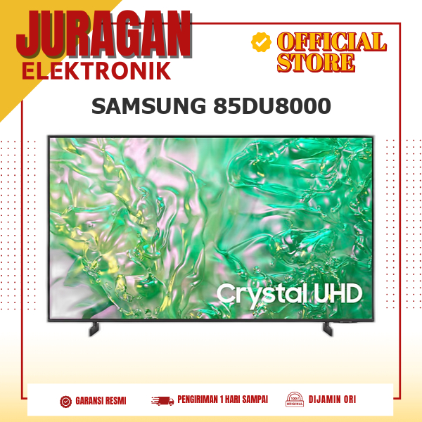 SAMSUNG 85DU8000 SMART TV 85 INCH 4K Upscaling