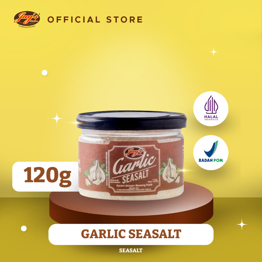 

Jay's Kitchen Garlic Sea Salt