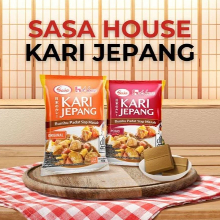 

Sasa House Kari Jepang ORIGINAL//PEDAS 40gr
