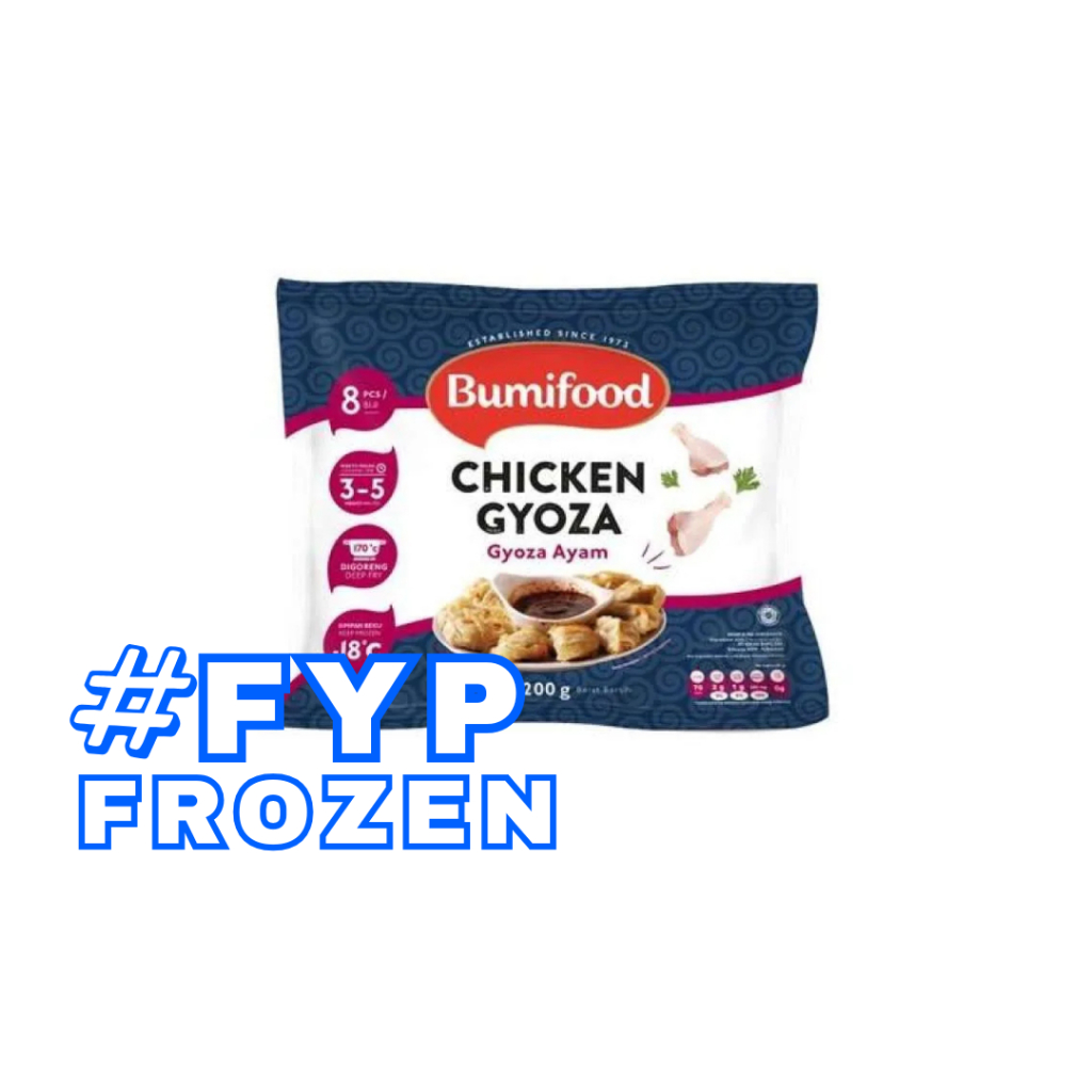 

BUMIFOOD CHICKEN GYOZA 200GR