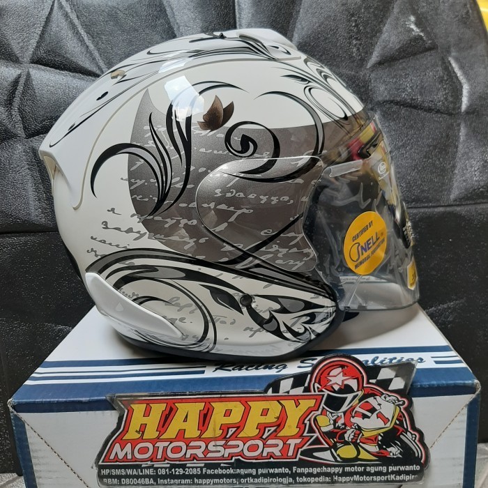 Helm hallface ARAI SZ RAM4 X STYLE BLACK