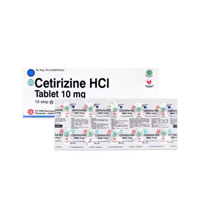 Cetirizine Strip 10 Tablet
