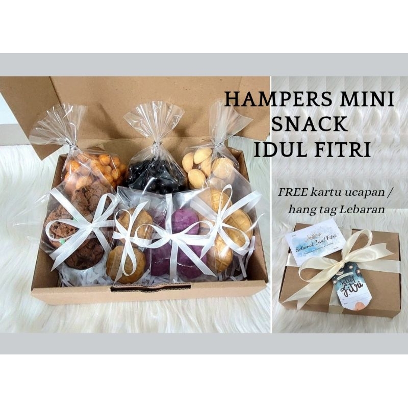 

Hampers Lebaran Idul Fitri Snack Cemilah Mini Cantik Murah Kado Gift Hadiah Pekanbaru