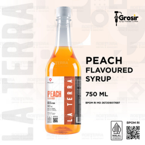 

Syrup La Terra Peach 750 ml - Sirup Rasa Peach