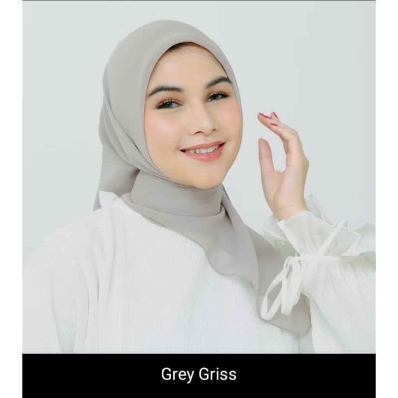 (NEW) LOZY HIJAB - Hijab polly cotton segi empat 110×110cm
