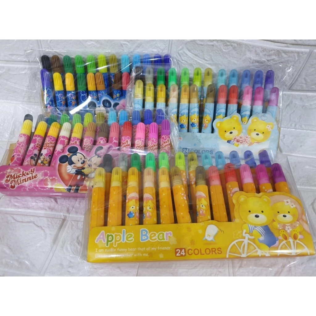 

Spidol warna / Spidol warna 24pcs / Spidol 24 warna
