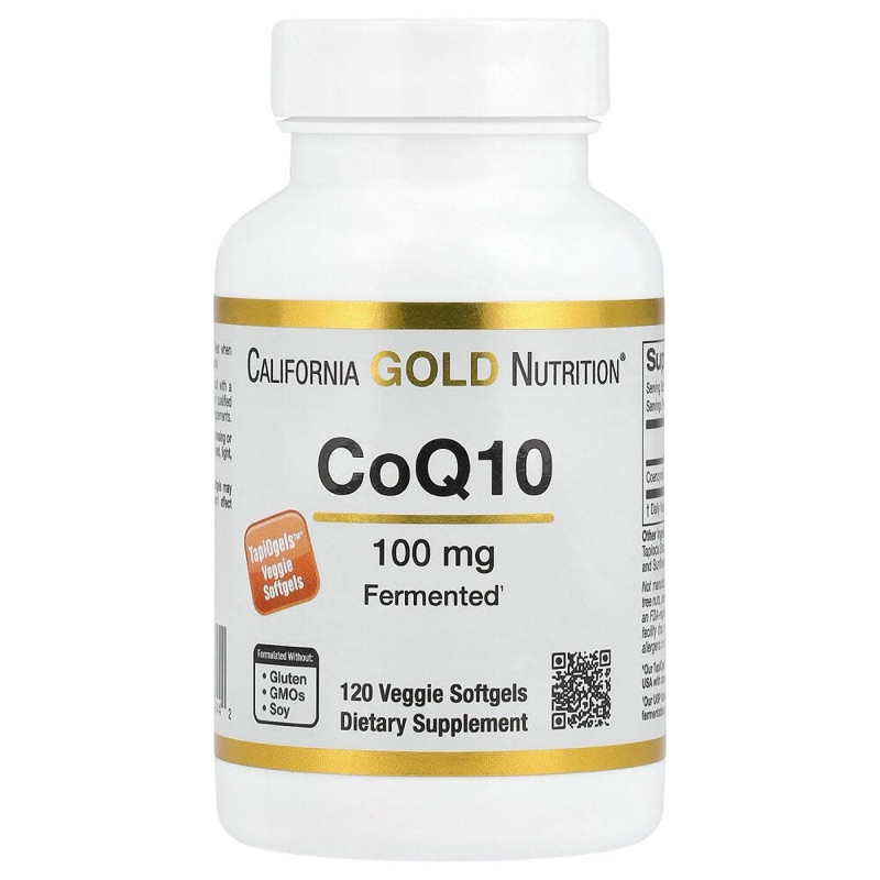 CALIFORNIA GOLD NUTRITION COQ10 100mg 120caps