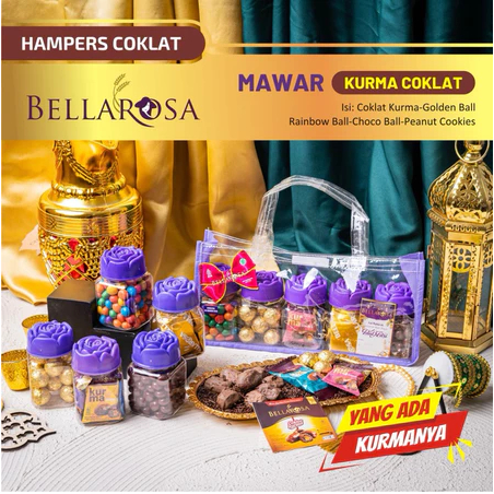 

PAKET KUE LEBARAN ISI 5 TOPLES BELLAROSA MAWAR KURMA COKLAT ANEKA HAMPERS HARI RAYA LEBARAN