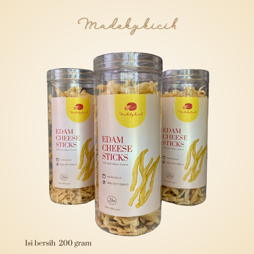 

Edam Cheese Sticks 3pcs Madebykicih