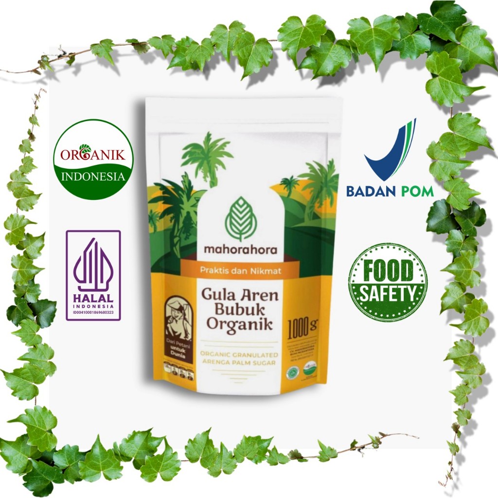 

[HARGA PROMO] Gula Aren Bubuk 1KG Bali Manis - Sertifikat Organik