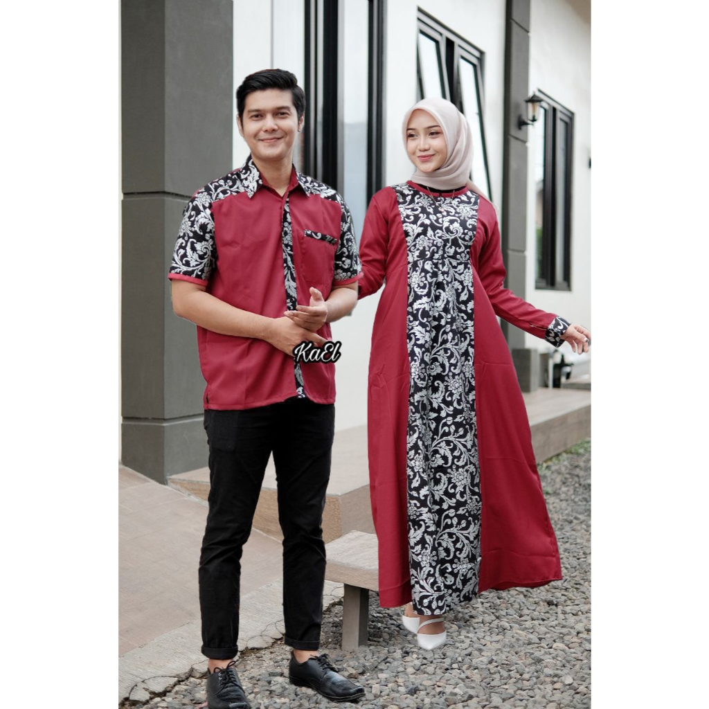 Couple Muslim Lebaran - Baju Lebaran Couple