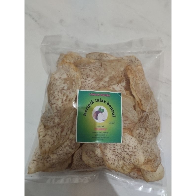 

Keripik Talas Bentul/Kombhe Hamidah