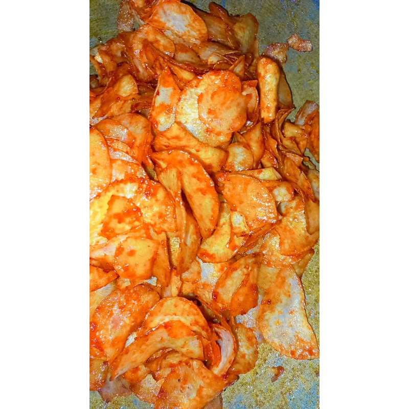 

singkong balado pedas manis