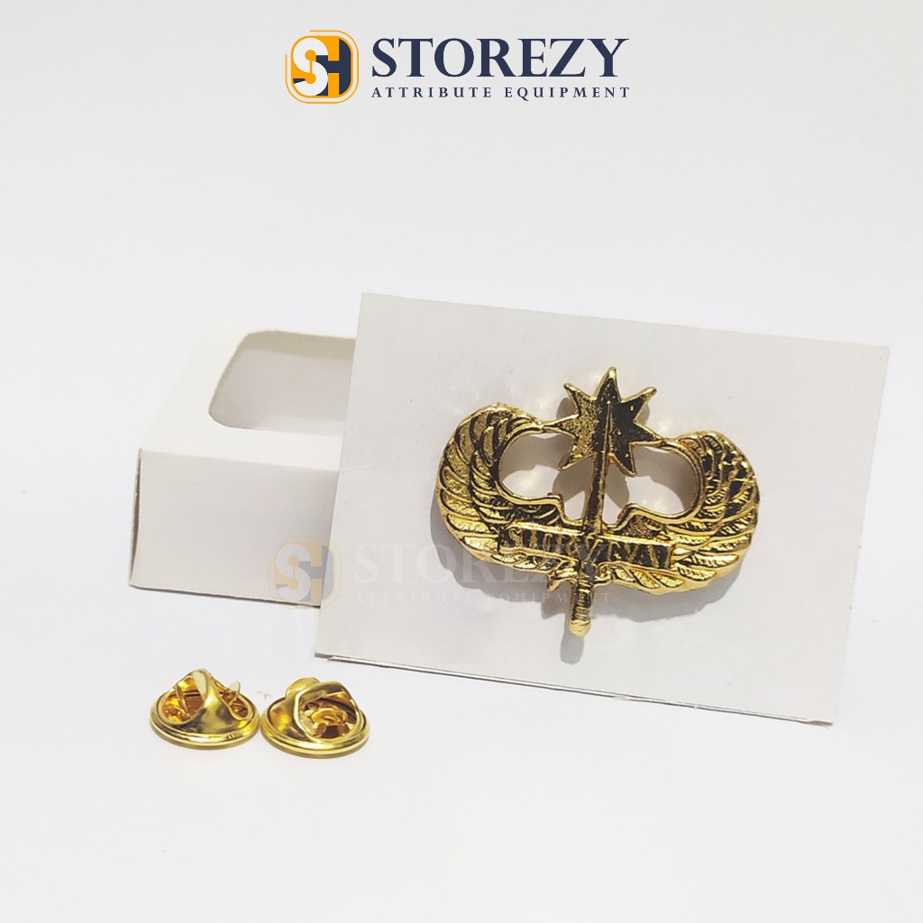 Brevet Wing SURVIVAL TNI AU / Emblem Wing Survival TNI AU