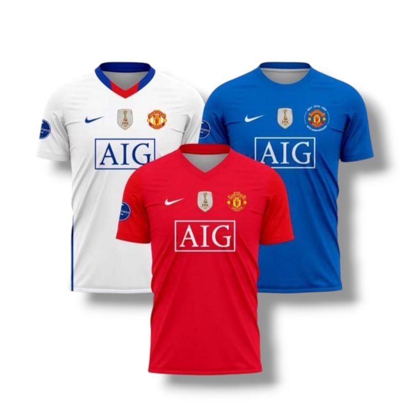 JERSEY MU HOME AWAY 3RD 2008/2009 CUSTOM FULL PRINTING