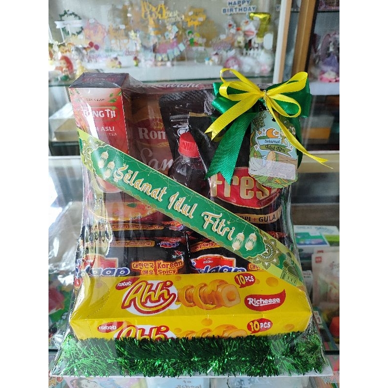 

PARCEL PAKET 6 / PARCEL LEBARAN / PARCEL IDUL FITRI / PARCEL HARI RAYA / PARCEL JAJAN / PARCEL SUSUN