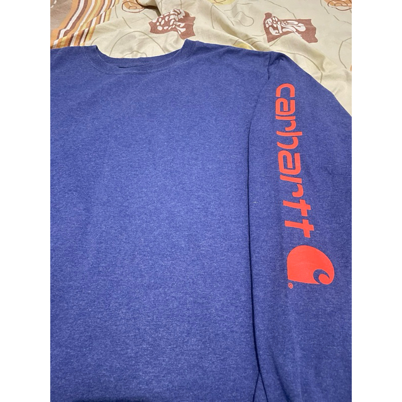 kaos carhartt spelout longslave original