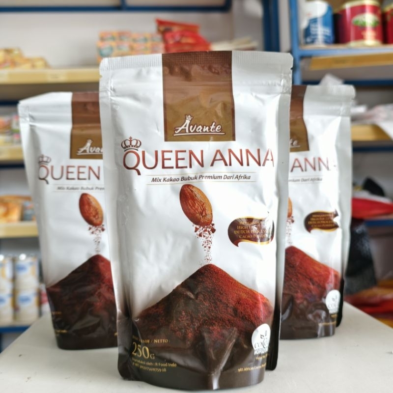 

Cocoa Powder QueenAnna Avante 250Gr / Coklat Bubuk Avante Queen Anna 250Gr / Bubuk Minuman Coklat