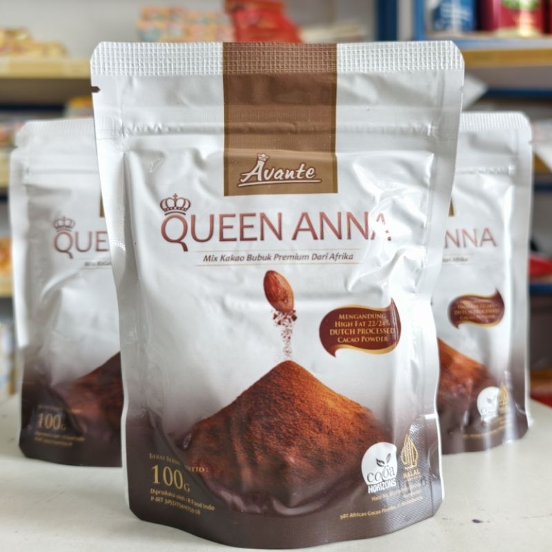 

Cocoa Powder QueenAnna Avante 100Gr / Coklat Bubuk Avante Queen Anna 100Gr / Bubuk Minuman Coklat