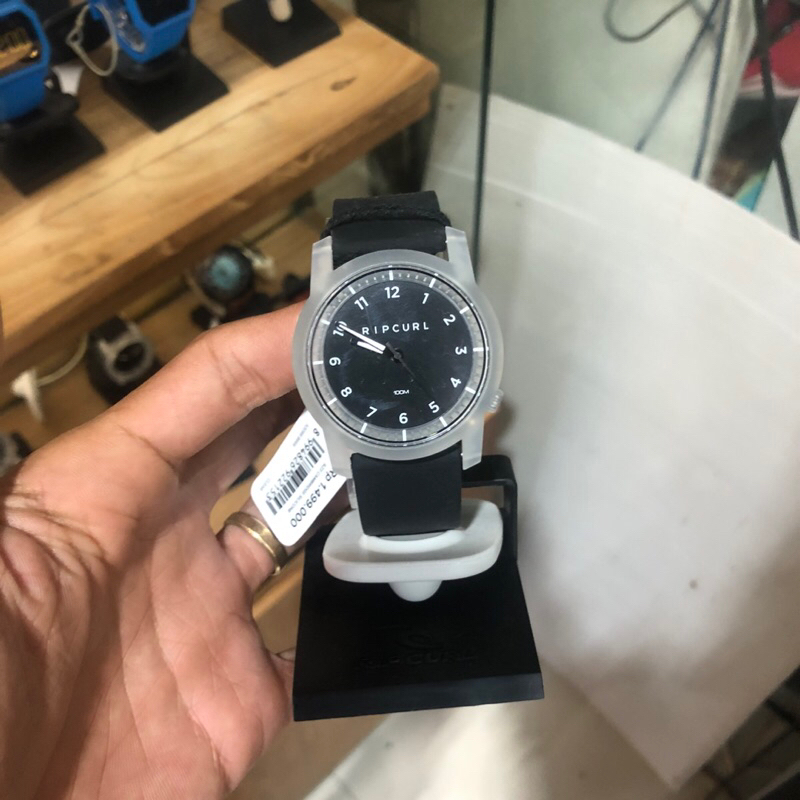 jam tangan pria rip curl original cambridge silicone clear