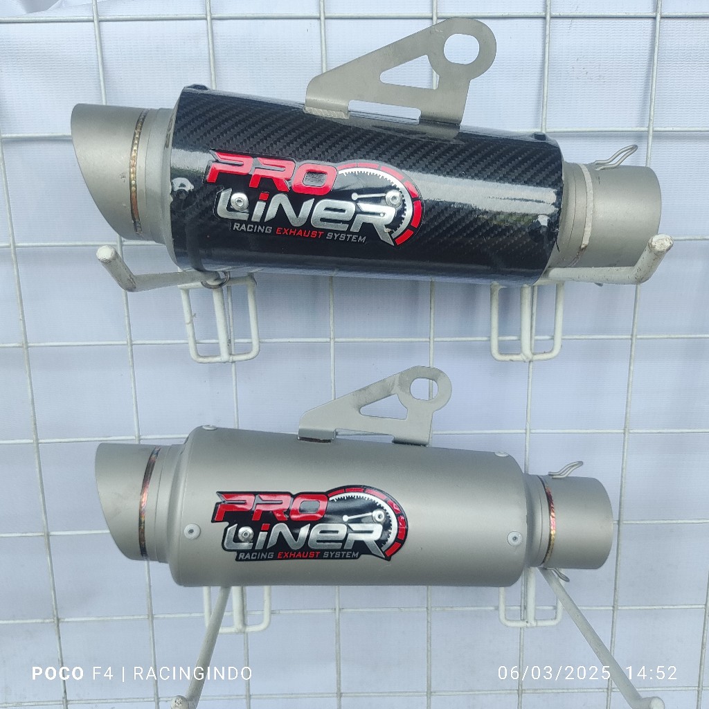slinser/tabung knalpot proliner mx king cbr sonic satria fu mx 135 megapro dllcorps