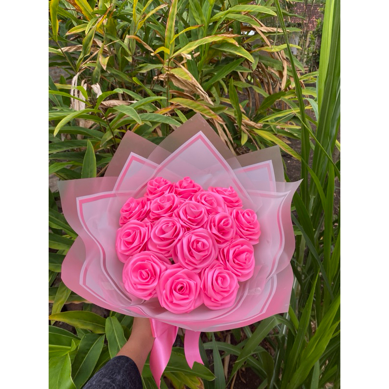 buket bunga satin buket mawar satin buket pita satin buket bunga besar