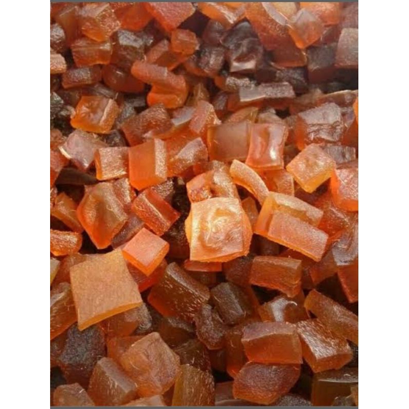 

krupuk rambak tahu (mentah) rambak dadu, rambak kotak