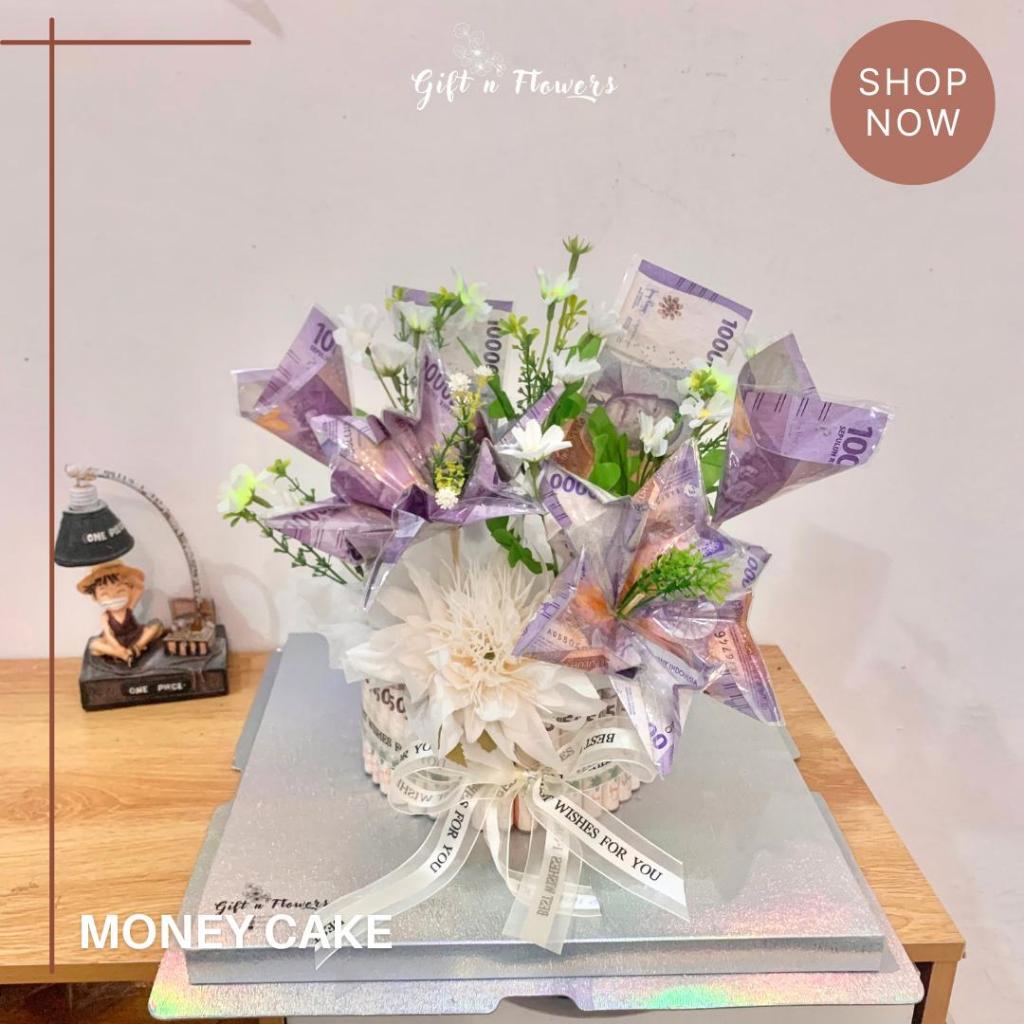 

Money Cake Bunga/ Bouquet Uang / Kue Uang Untuk Wisuda Ulang Tahun