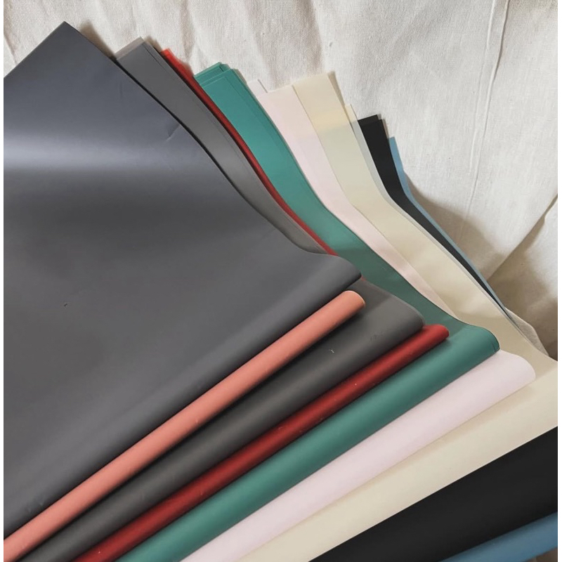 

[ECER] WG-WR011 Kertas Bunga Buket Full Color Polos / Wrapping Paper Doff Color Cellophane Florist Kado