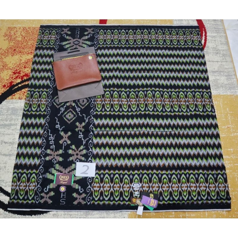 SARUNG BHS ROYAL TIPE IIA & IBD GRADE GOLD JAHITAN TENGAH MESRES SUPER LENGKAP TAS KULIT