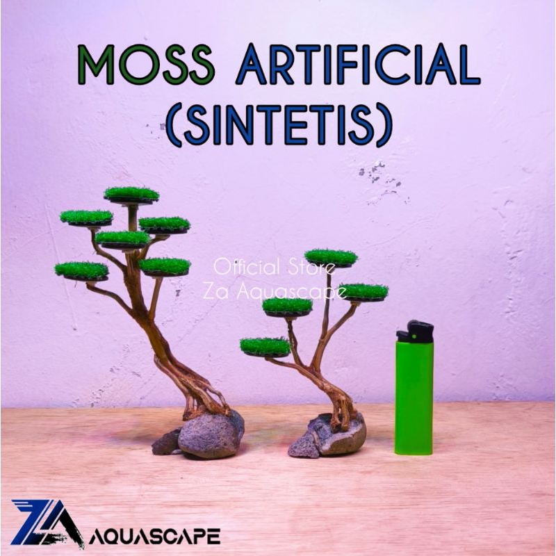 Bonsai Akuarium mini Bonsai aquascape mini hiyasan dekorasi aquarium