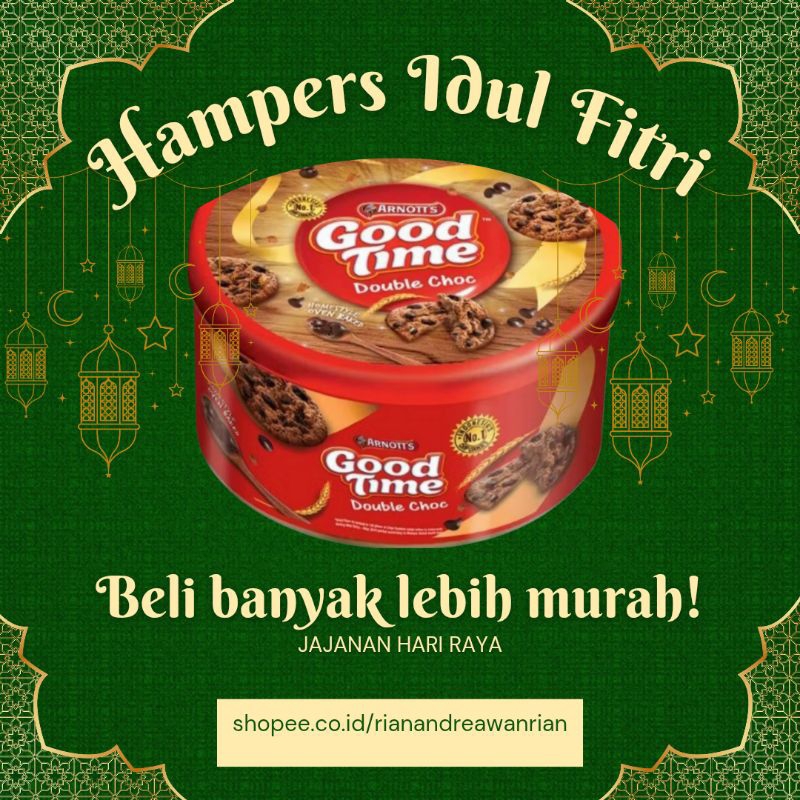 

GOOD RIME 1KALENG KEMASAN 149G JAJANAN HARI RAYA IDUL