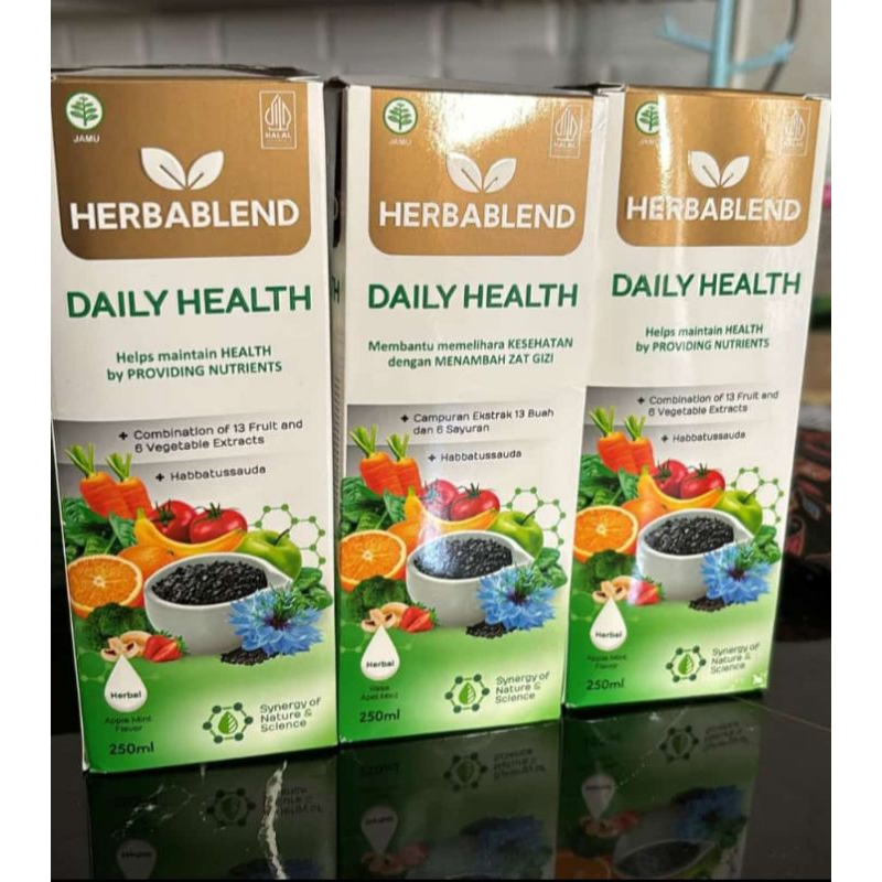 

herbablend daily health untuk kesehatan tubuh