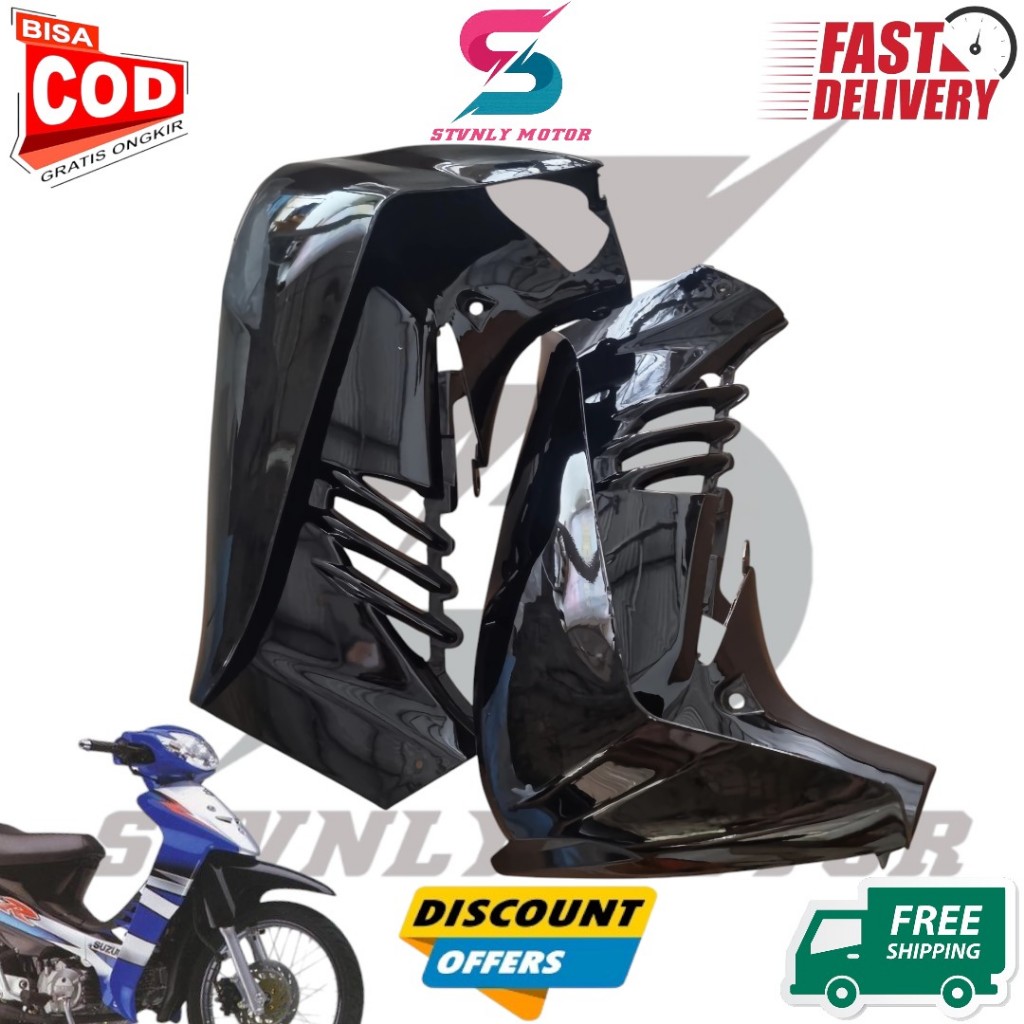 Cover Sayap Shogun 125SP Shogun 125R Hitam