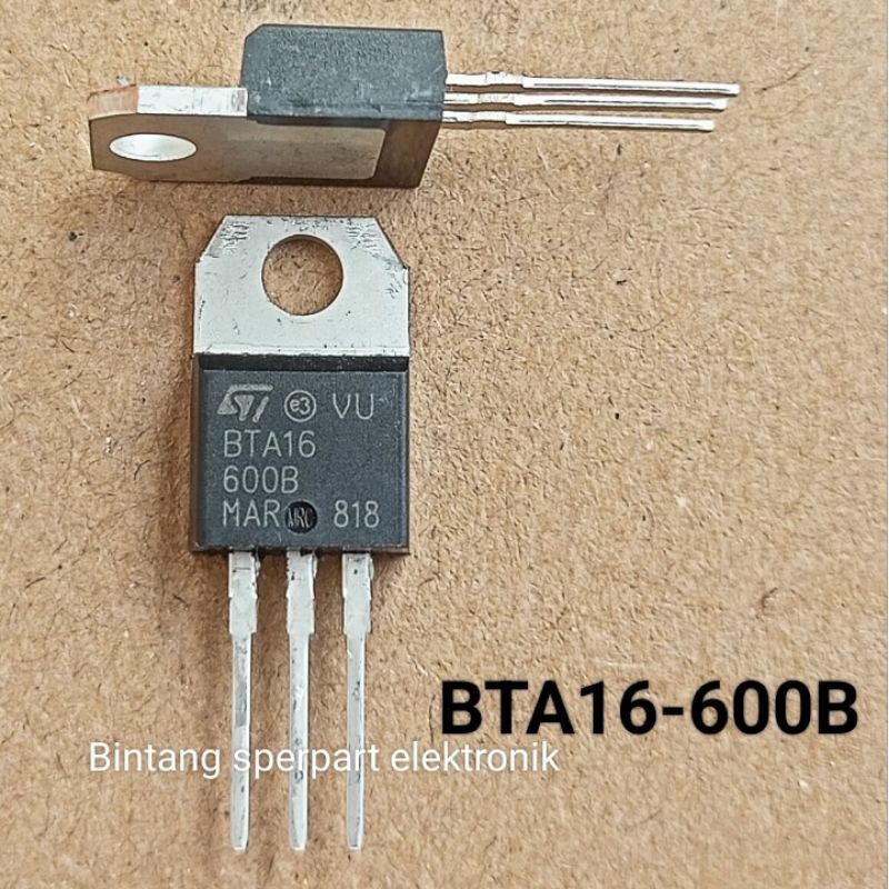 TRANSISTOR BTA 16 600 BTA 16-600 BTA16 600B BTA 16 600B BTA16-600B BTA16 600
