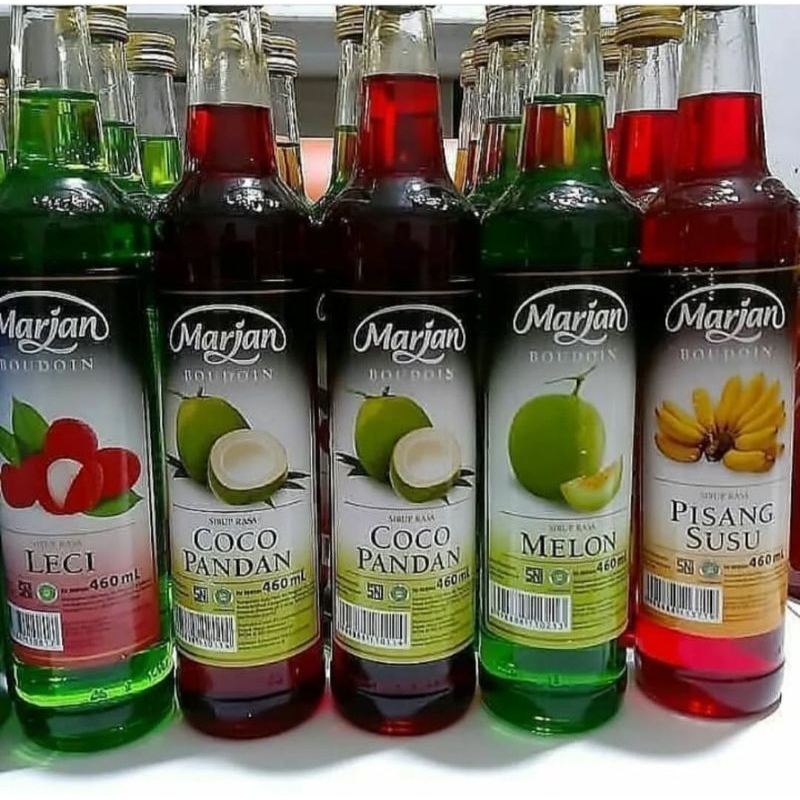 

Promo !! Sirup Marjan Bouduin Cocopandan dan Melon