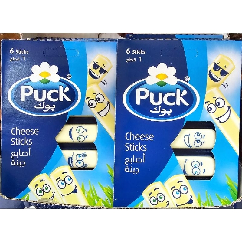 

Puck Cheese Sticks 108g Box - (isi 6 stik)