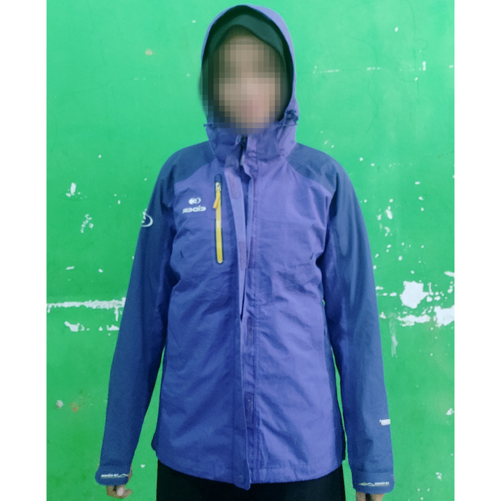 EIDER Defender Jacket Gropcore Women Original Jaket Wanita Outdoor Hiking