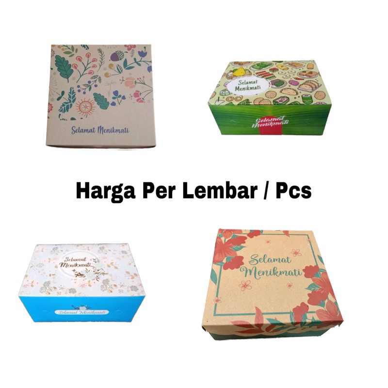 Box Kardus Murah. Kardus Ukuran 20x20 cm. Box Nasi/snack/kue.