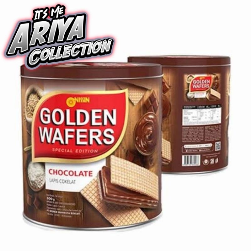 

NISSIN GOLDEN WAFERS kemasan Toples cocok untuk cemilan hari raya / untuk keluarga 233 gram harga untuk per pcs , 1 karton isi 6 pcs