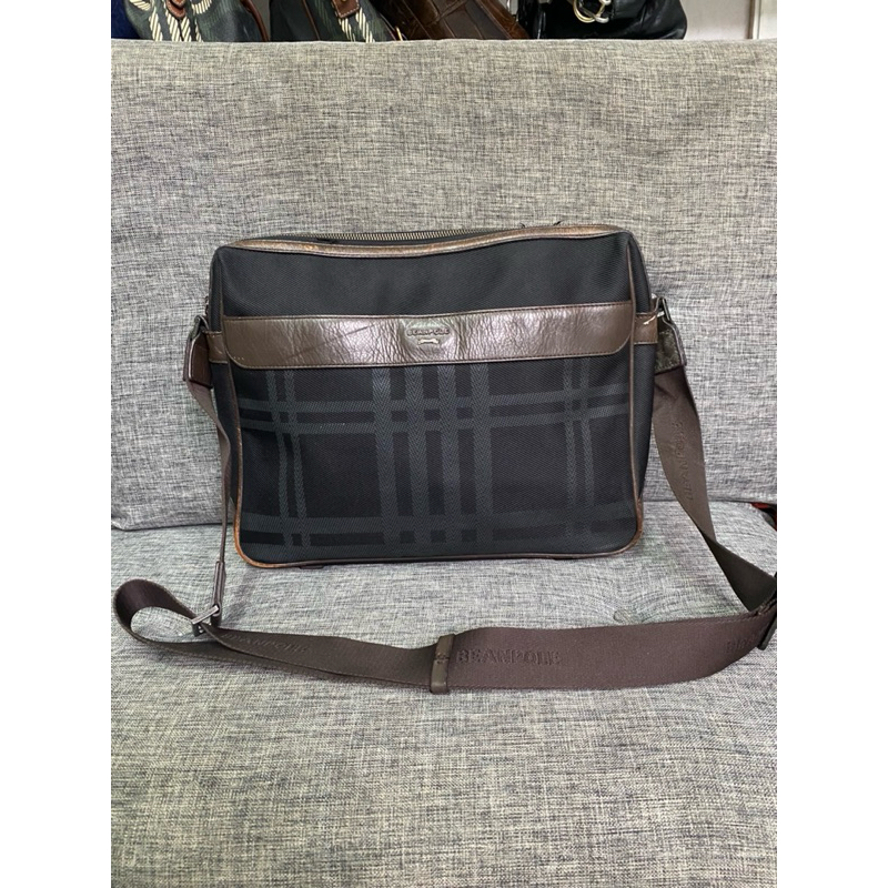 Tas Laptop kanvas + Kulit Beanpole