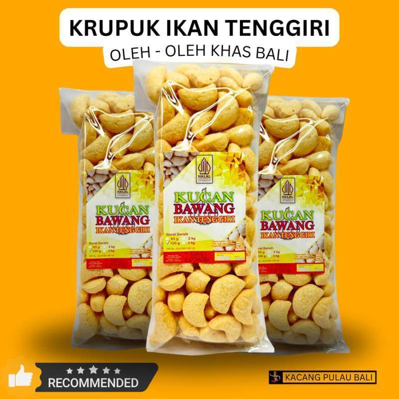 

Krupuk Amplang Ikan Tengiri Kucan Bawang 100g