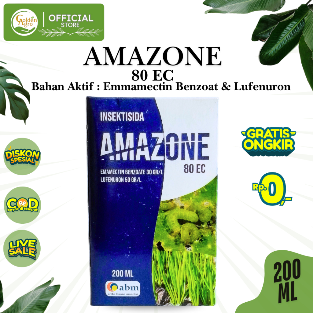 INSEKTISIDA AMAZONE 80EC EC 200ML ML PEMBASMI ULAT