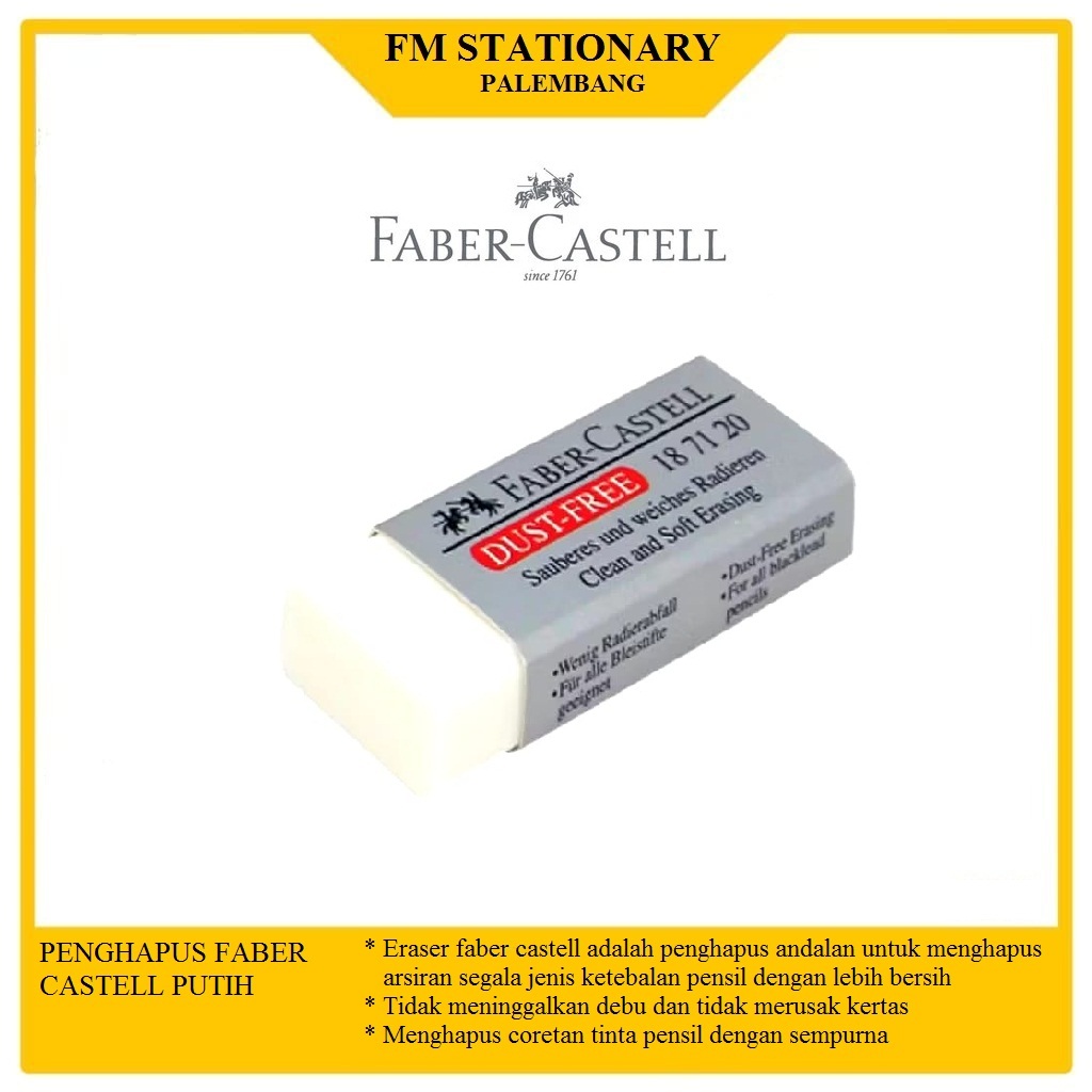 

Penghapus Faber Castell Eraser Big White