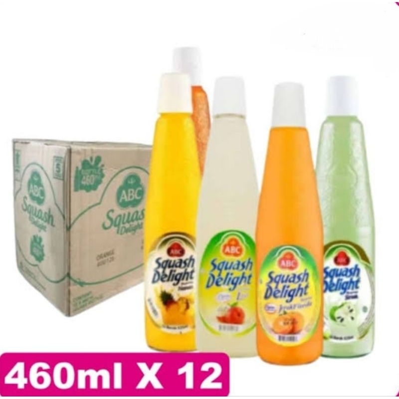 

Sirup ABC Squash Delight Aneka Rasa 1 Dus isi 12 botol