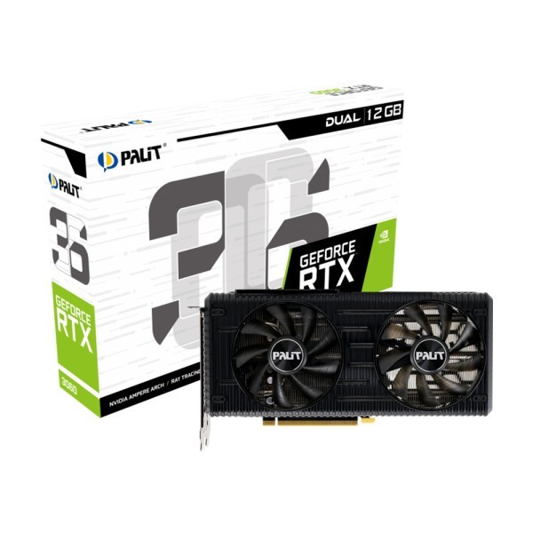 PALIT GeForce RTX 3060 Dual | GeForce RTX 3060 12GB GDDR6