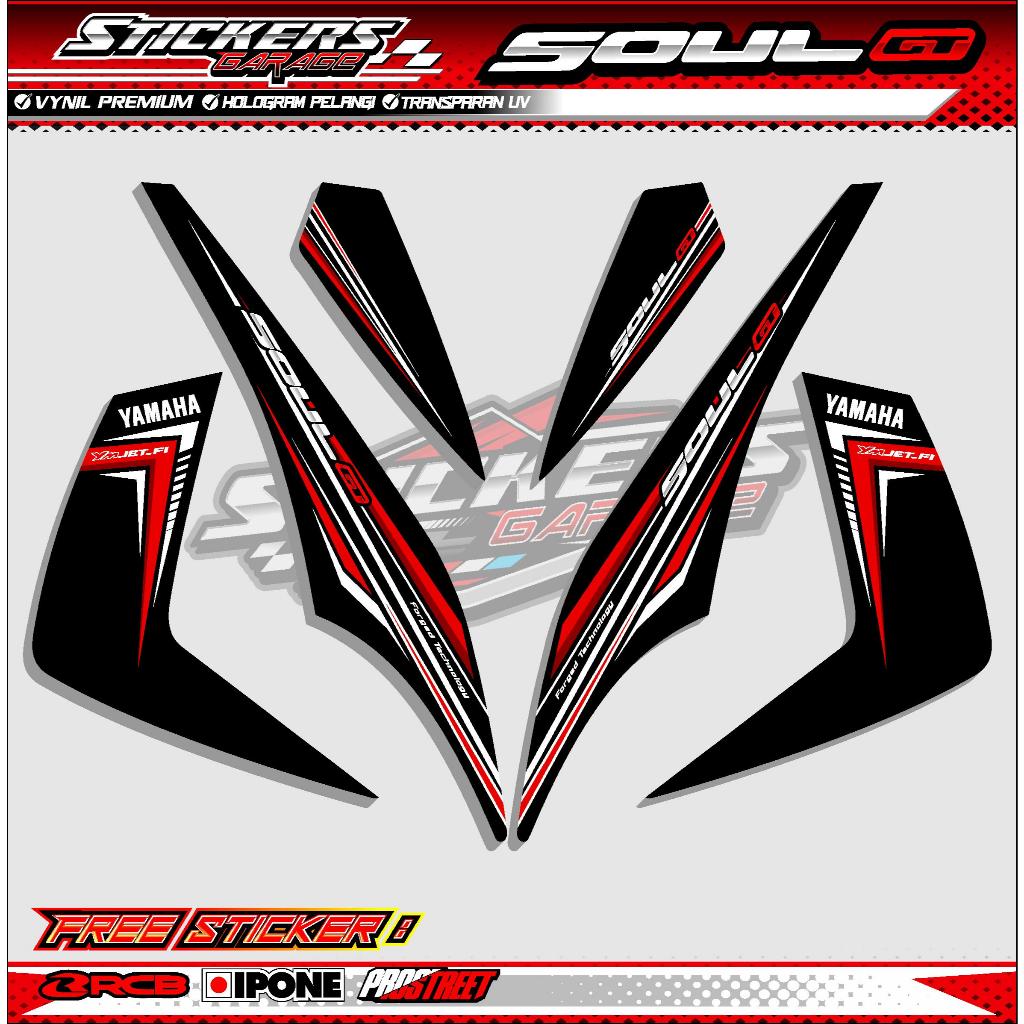 STRIPING VARIASI YAMAHA MIO SOUL GT 115 / STICKER LIST VARIASI MOTOR MIO SOUL GT STREET