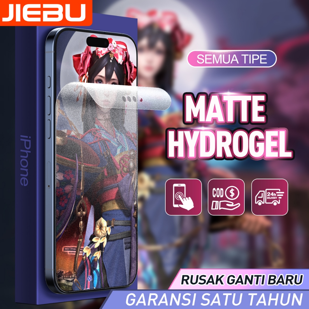 JIEBU Matte Anti Gores Honor 80 Hydrogel -Not Tempered Glass