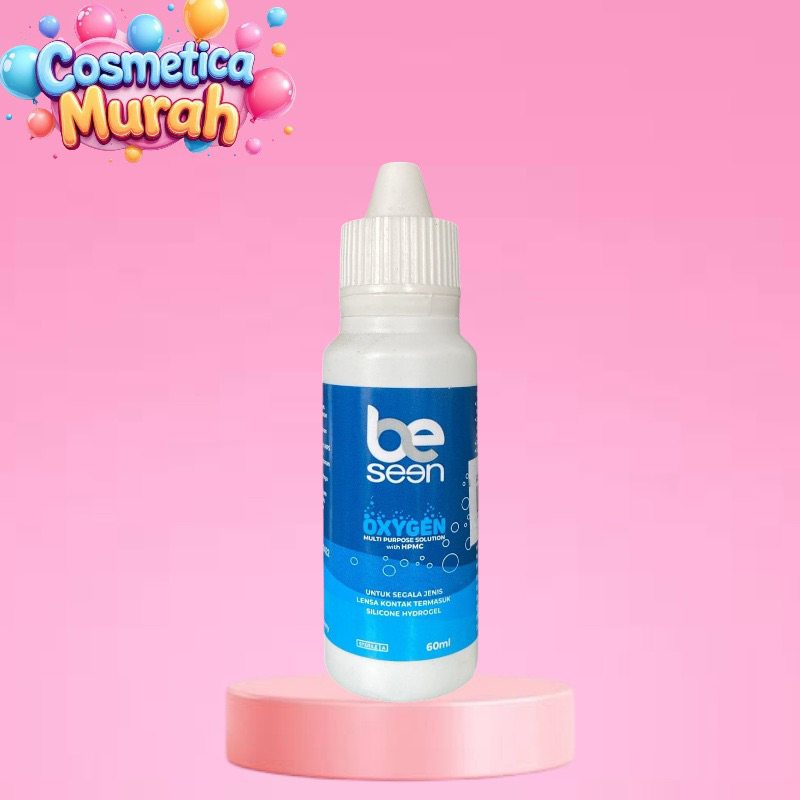 k,x] BE SEEN oxygen multipurpose solution with HPMC 60 ml - air softlens for all contact lens