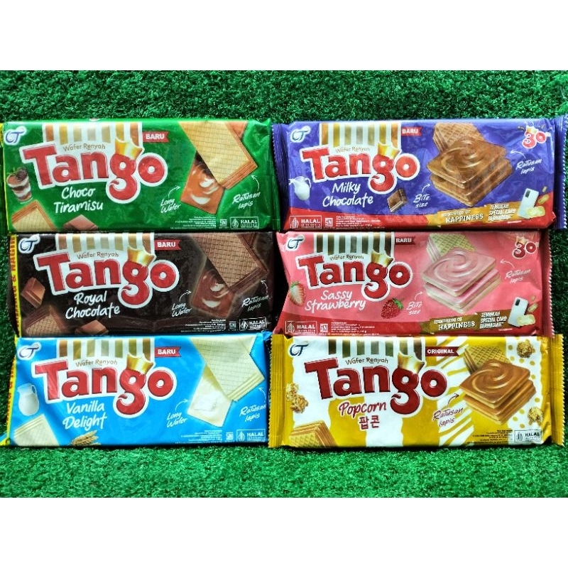 

Tango Crunchy Wafer Renyah 110gr Lokal HALAL